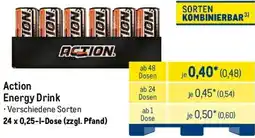 METRO Action Energy Drink Angebot