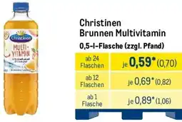 METRO Christinen Brunnen Multivitamin Angebot