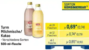 METRO Turm Milchmische/ Kakao Angebot
