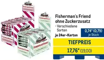 METRO Fisherman's Friend ohne Zuckerzusatz Angebot