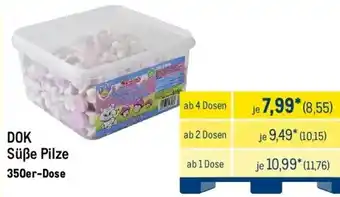 METRO DOK Süße Pilze Angebot