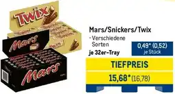 METRO Mars/Snickers/Twix Angebot