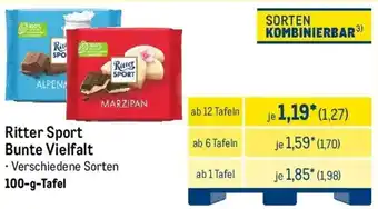 METRO Ritter Sport Bunte Vielfalt Angebot