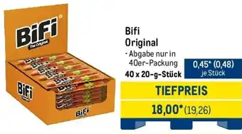 METRO Bifi Original Angebot