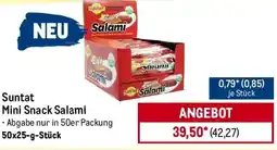 METRO Suntat Mini Snack Salami Angebot