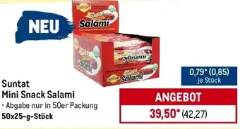 METRO Suntat Mini Snack Salami Angebot
