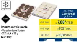 METRO RIOBA Donuts mit Crumble Angebot