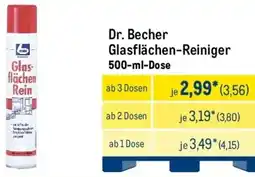 METRO Dr. Becher Glasflächen-Reiniger Angebot
