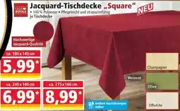 Norma CASA ROYALE Jacquard-Tischdecke „Square“ Angebot