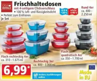 Norma CASA ROYALE Frischhaltedosen Angebot