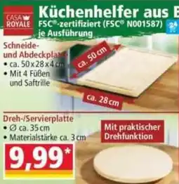 Norma CASA ROYALE Küchenhelfer aus Bambus Angebot