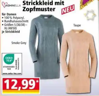 Norma JASMINELLA Strickkleid mit Zopfmuster Angebot