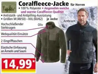 Norma Coralfleece-Jacke für Herren Angebot