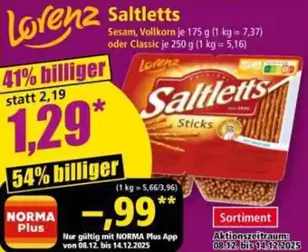Norma Lorenz Saltletts Angebot