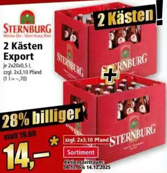 Norma STERNBURG Export Angebot
