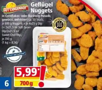 Norma GUT LANGENHOF Geflügel Nuggets Angebot