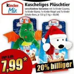 Norma Kinder Mix Kuscheliges Plüschtier Angebot
