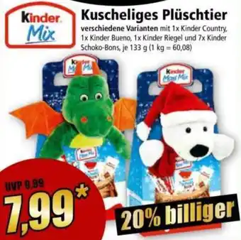Norma Kinder Mix Kuscheliges Plüschtier Angebot