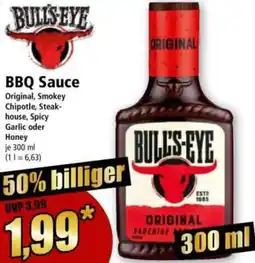 Norma BULLS-EYE BBQ Sauce Angebot