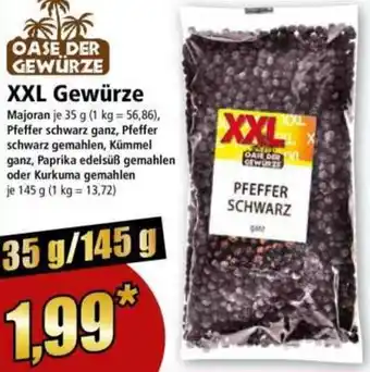 Norma XXL Gewürze Angebot