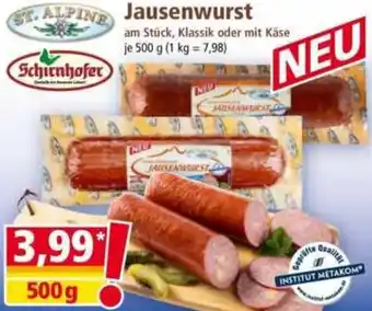 Norma ST. ALPINE Jausenwurst Angebot