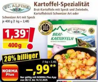 Norma ST. ALPINE Kartoffel-Spezialität Angebot