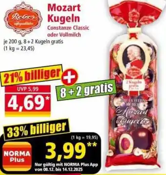 Norma Reber Mozart Kugeln Angebot