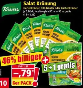 Norma Knorr Salat Krönung Angebot