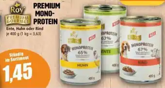 Norma Roy Premium Gourmet Premium Mono Protein Angebot