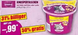 Norma Whiskas Knuspertaschen Angebot