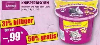 Norma Whiskas Knuspertaschen Angebot