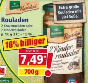 Norma Thüringer Rouladen Angebot