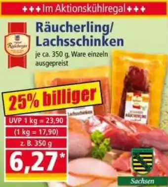 Norma Radeberger Räucherling/ Lachsschinken Angebot
