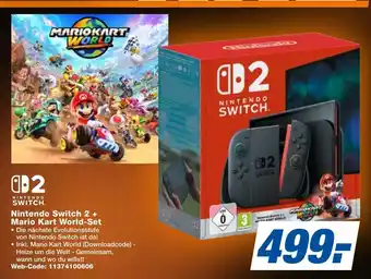 expert Techno Land Nintendo Switch 2 + Mario Kart World-Set Angebot