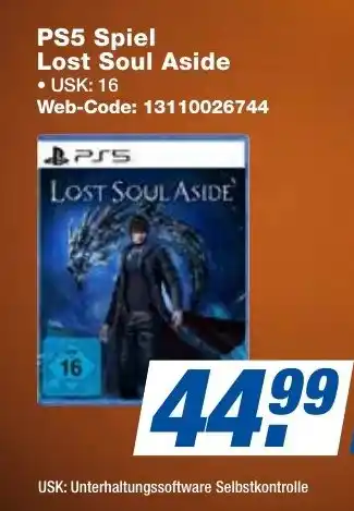 expert Techno Land PS5 Spiel Lost Soul Aside Angebot