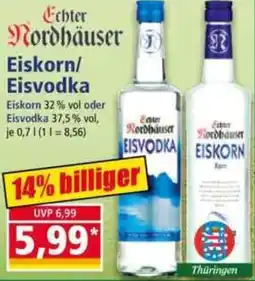 Norma Echter Nordhäuser Eiskorn/ Eisvodka Angebot