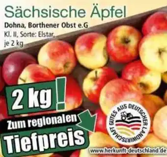 Norma Sächsische Äpfel Angebot