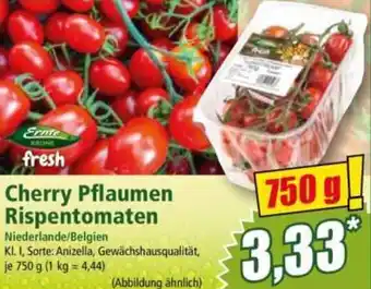 Norma Cherry Pflaumen Rispentomaten Angebot