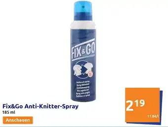 Action Fix&Go Anti Knitter Spray 185ml Angebot