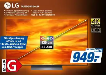 expert Techno Land LG OLED55C56LB Angebot