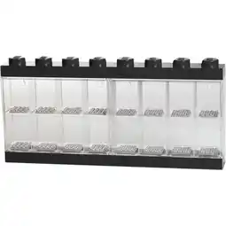 Netto Marken-Discount Room Copenhagen Aufbewahrungsbox LEGO Minifiguren Display Case 16 schwarz Angebot
