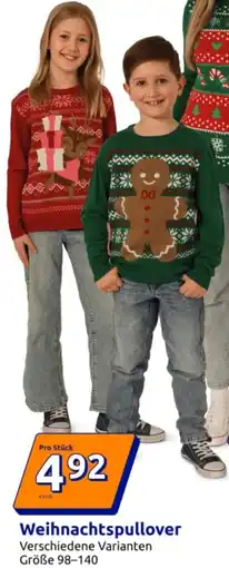 Action Weihnachtspullover Angebot