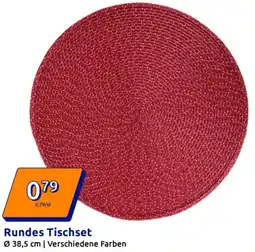 Action Rundes Tischset Angebot