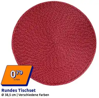 Action Rundes Tischset Angebot