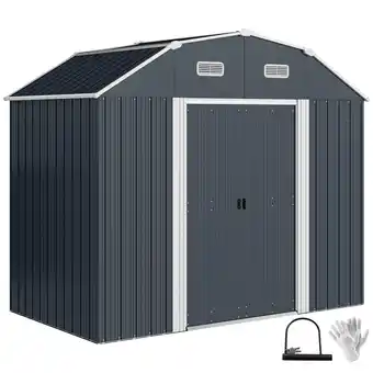 Netto Marken-Discount Outsunny Gerätehaus Verzinkter Stahl Angebot