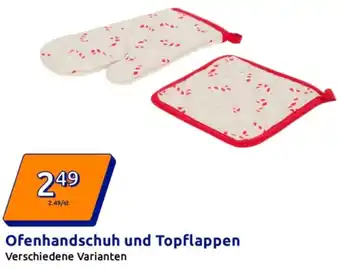 Action Ofenhandschuh und Topflappen Angebot