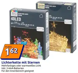 Action Lichterkette mit Sternen Angebot