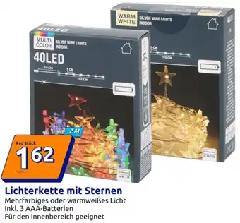 Action Lichterkette mit Sternen Angebot