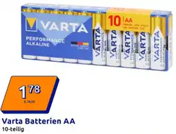 Action Varta Batterien AA Angebot