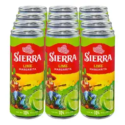 Netto Marken-Discount Sierra Lime Margarita 10 % Vol 0,25 Liter, 12er Pack Angebot